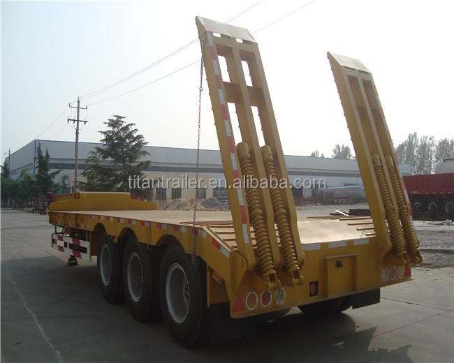 transport heavy foods low bed trailer head