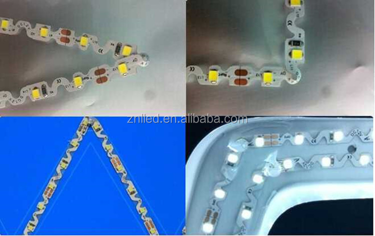 スーパーフレキシブル屈曲ledストリップ12v283560leds/m白色ledストリップsmdチャンネル文字用コーナー5m非- 防水ledストリップ仕入れ・メーカー・工場