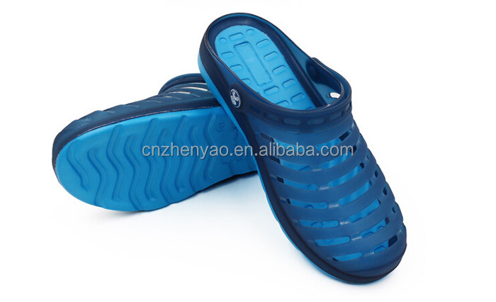 2015中国卸売庭の靴高品質のゼリーの靴男性用仕入れ・メーカー・工場