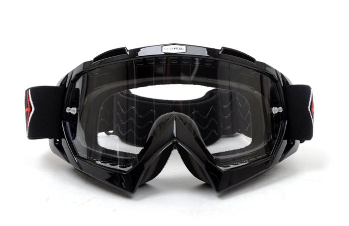 LIW Gafas de Motocross para Motocicletas Gafas de Sol Deportivas a Prueba de Viento Dirt Windproof Ciclismo Scooter Ski Anti UV Niebla Gafas Protectoras,Black
