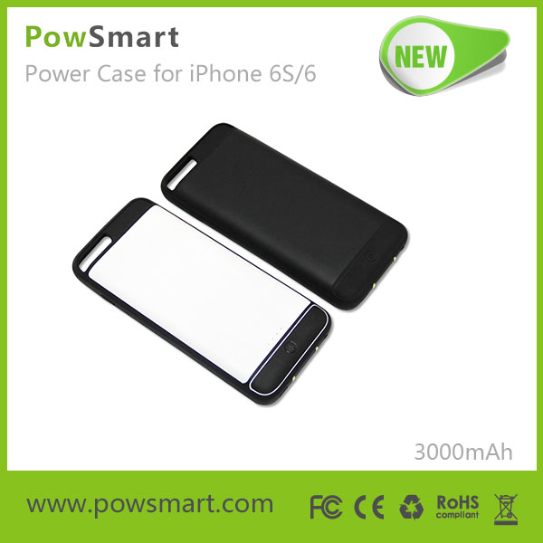 新しい20153200mahのmfi6siphone用のためのケースを充電iphoneケースiphone充電用バッテリーケース仕入れ・メーカー・工場