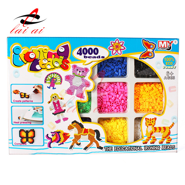 子供女の子のための新しい2014年幸せな子供おもちゃプラスチックperlerビーズ問屋・仕入れ・卸・卸売り