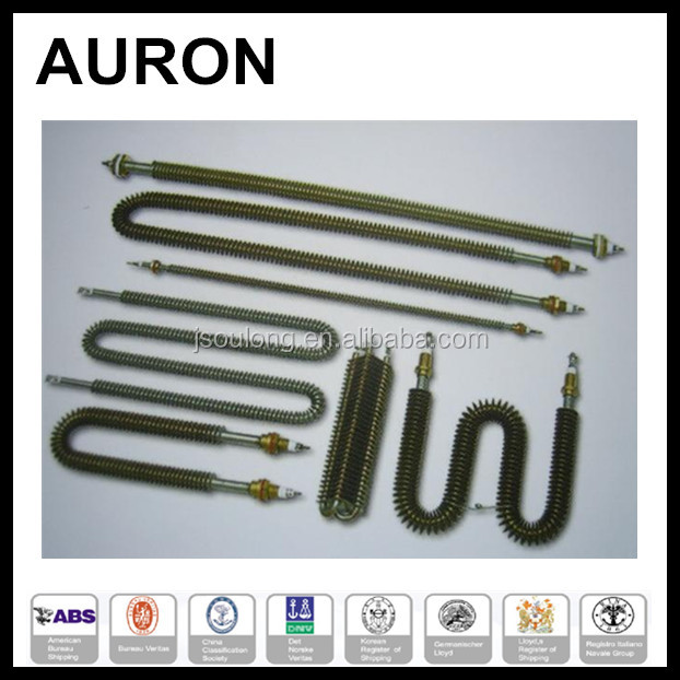 Auron/heatwellバーヒーターステンレス鋼かみそり/ssフィン・ユール電気チューブの空気加熱器/ss熱交換フィン付きチューブ問屋・仕入れ・卸・卸売り
