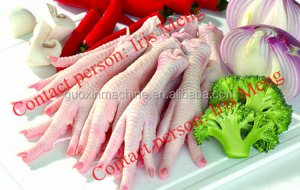 Engineers available support service overseas chicken feet skin removing
