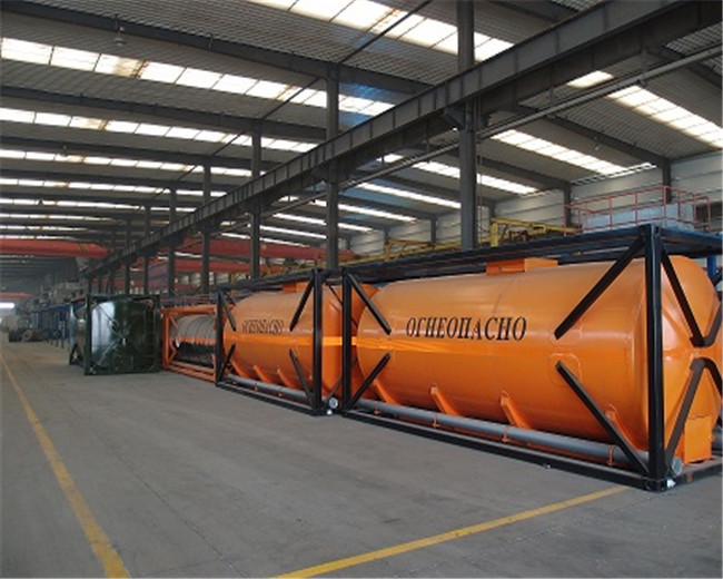 Widely used20 ft 40feet iso container tube cng trailer with tank style