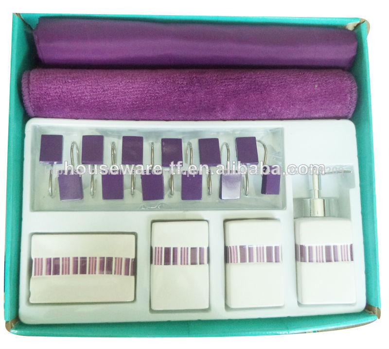 18 piezas de moda y el diseño único conjunto de cuarto de baño