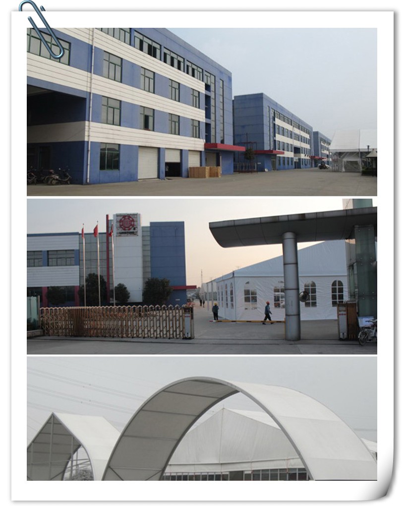 20*50m clear span the whole aluminum alloy structure warehouse tent pvc rent
