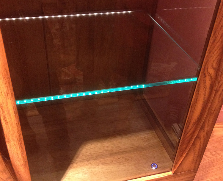 New Popular Light Led Shelf Clip Glass Support Clips Display Led Lights