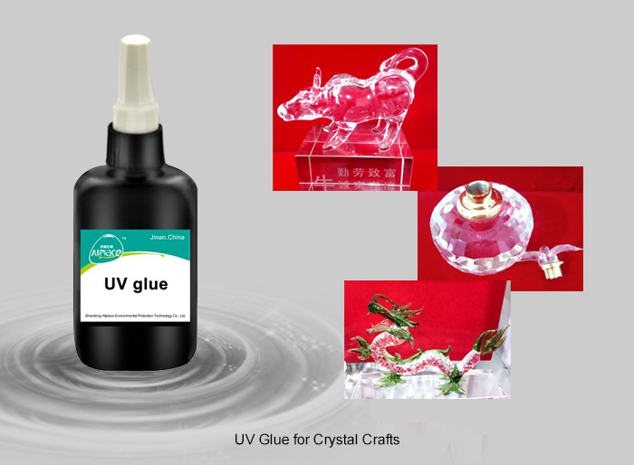 Shadowless UV Cure Adhesives Glue for Glass/Crystal/Acrylic