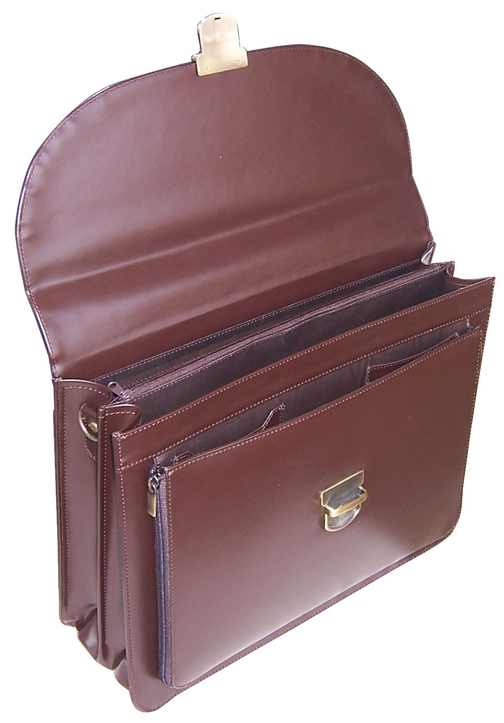 pu leather briefcase