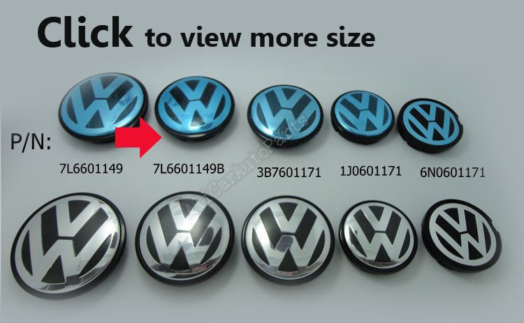 Volkswagen Center hub Cap