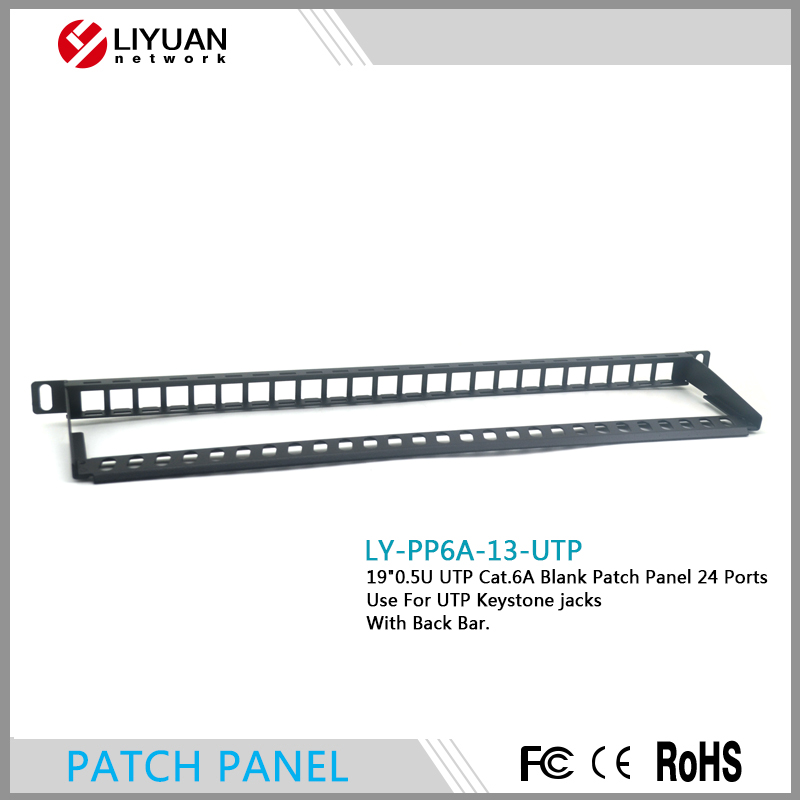 Utpcat5ely-pp6a-13-utp0.5ucat624ポートバックバー付きパッチパネル仕入れ・メーカー・工場