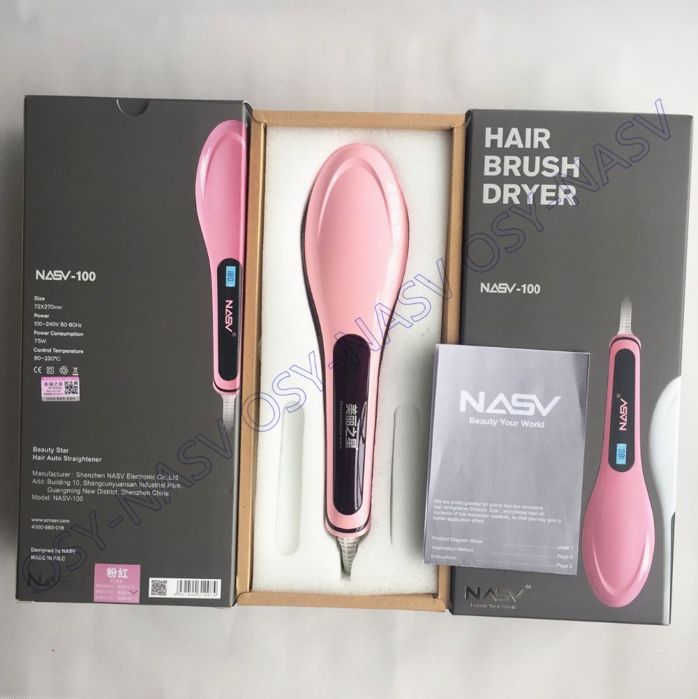 人気のマジック高速ストレートヘアアイロンブラシくしlcdディスプレイ 問屋・仕入れ・卸・卸売り