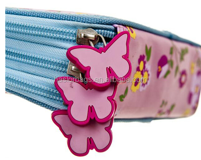Cute Girl 3 Layers Pencil Case / Hard Pencil Case for Student