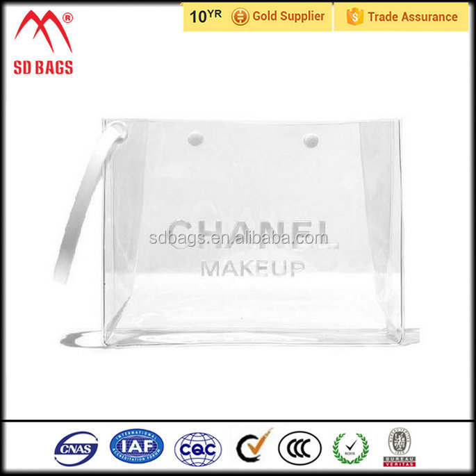 New Product Clear Pvc Plastic Bag With Snap Button , Transparent Pvc Cosmetic  Bag - Buy New Product Clear Pvc Plastic Bag With Snap Button , Transparent  Pvc Cosmetic Bag Product on