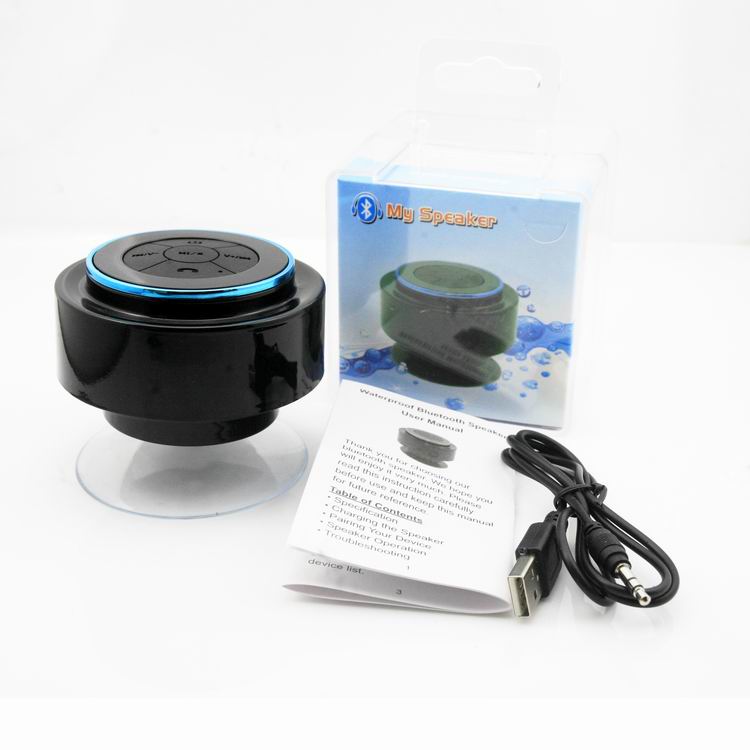 革新的な2014年vatopブルートゥーススピーカー、 防水のbluetoothスピーカーvatop、 吸盤付きipx7防水ブルートゥーススピーカー問屋・仕入れ・卸・卸売り