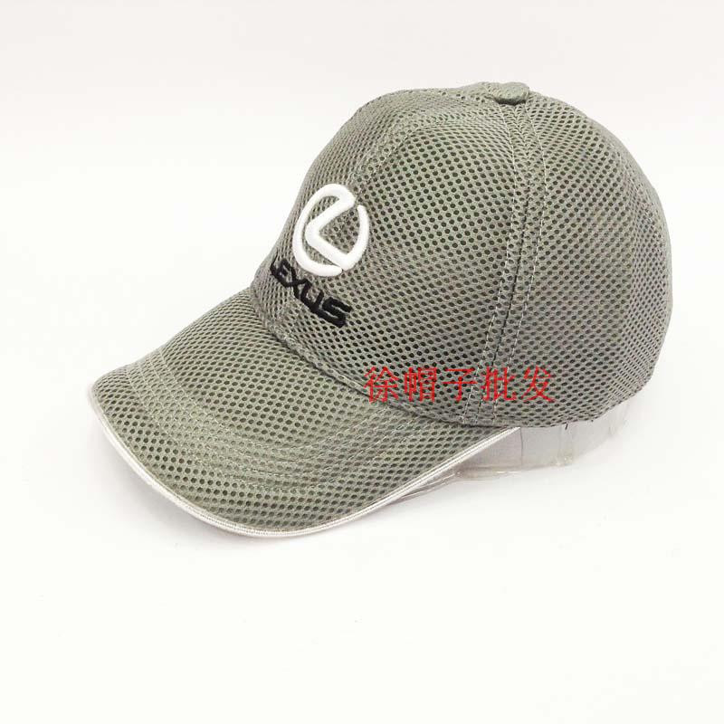 Wholesale baseball hat with inwrought Lexus Car Logo picture sunbonnet for F1 motor racing with air hole sport peaked cap (4)