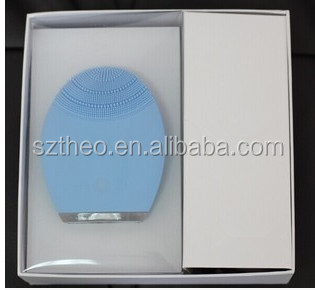 新製品の電気2014年フェイスブラシ洗顔マシンソニックフェイシャルブラシ問屋・仕入れ・卸・卸売り