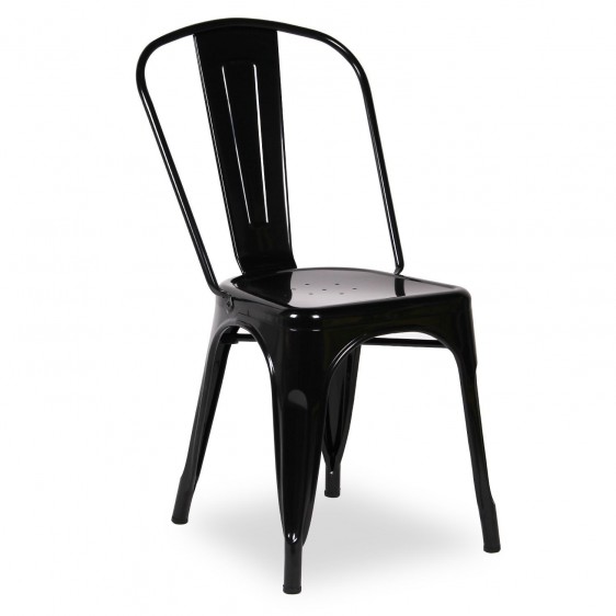 MCH-1505金属屋外椅子75センチ高さ黒レストラン椅子中国仕入れ・メーカー・工場