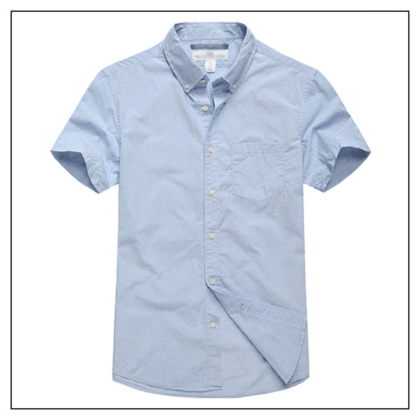 最新の高品質2014年利用できるカスタマイズされたデザイン! の短い袖メンズドレスシャツ問屋・仕入れ・卸・卸売り