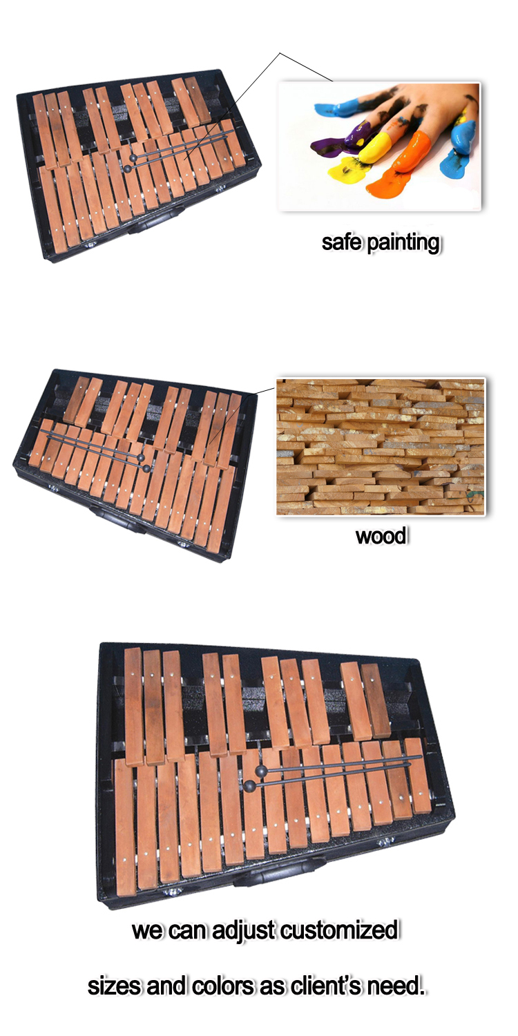 Professional Wood Handmade Handmade Kids Glockenspiel Educational Wood