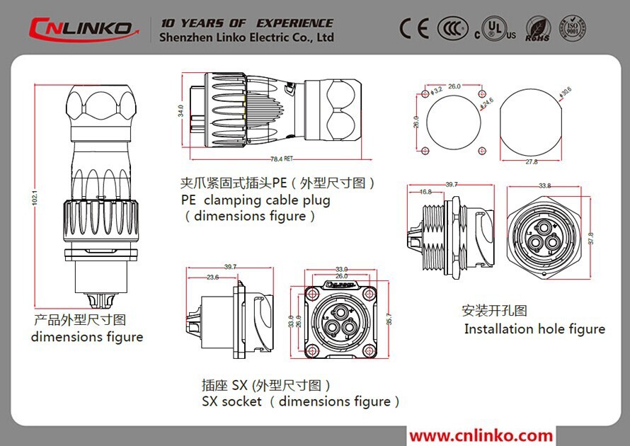 電動バイクバッテリー用cat5eネットワークケーブルconectorrj45コネクタ防水rj-45ip67イーサネットソケット仕入れ・メーカー・工場