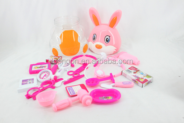 loongonホットトイズ2014年可愛いウサギの子供医者プレイがセット問屋・仕入れ・卸・卸売り
