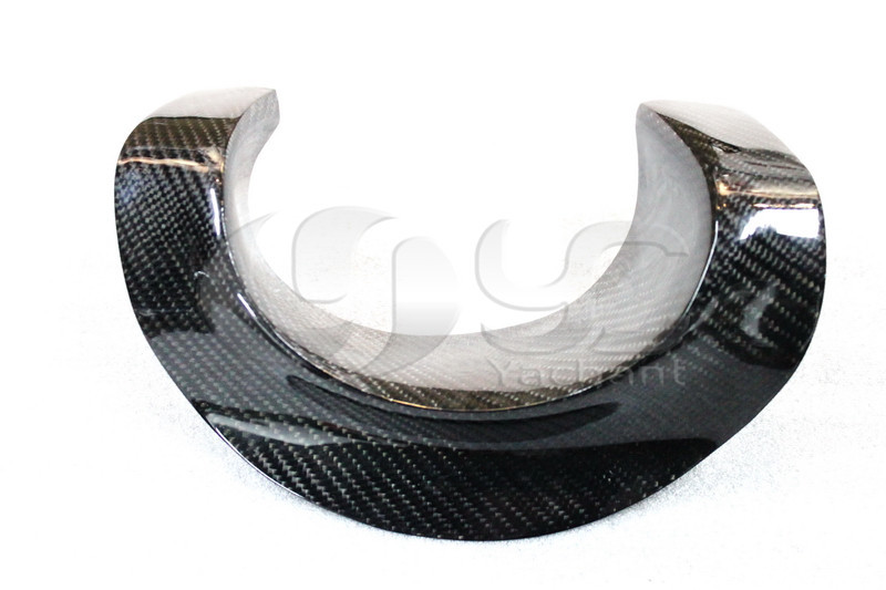 2003-2007 Mitsubishi Evolution EVO 8 9 USDM OEM Rear  Bumper Exhaust Heatshield CF (2).jpg