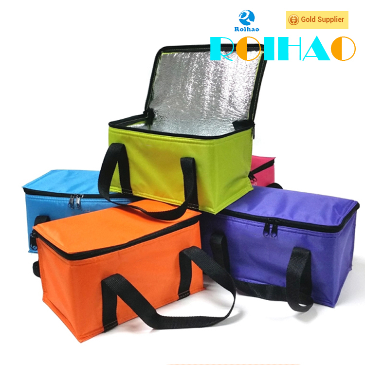 Roihao newest impact food and beer six pack cooler bags, six can cooler bag