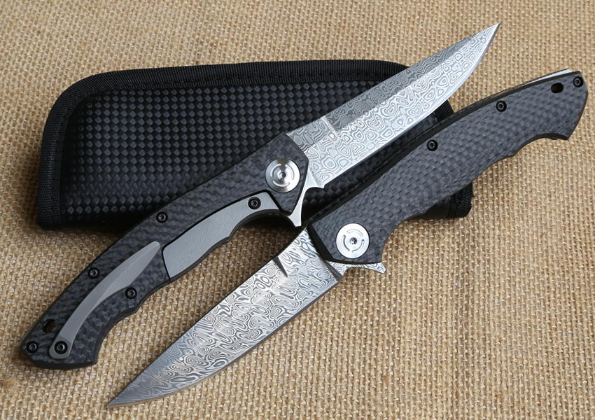 Купить Адай zt0999 тактические флиппер ножи шведские damasteel лезвие ...