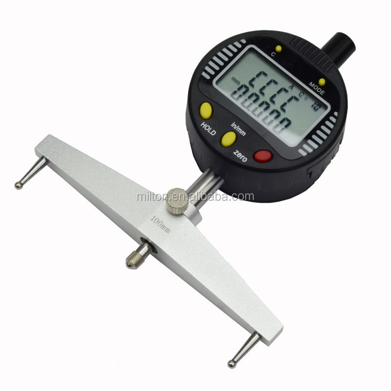 High Accuracy 0100mm Digital Radius Gauge Digital Radius Indicator