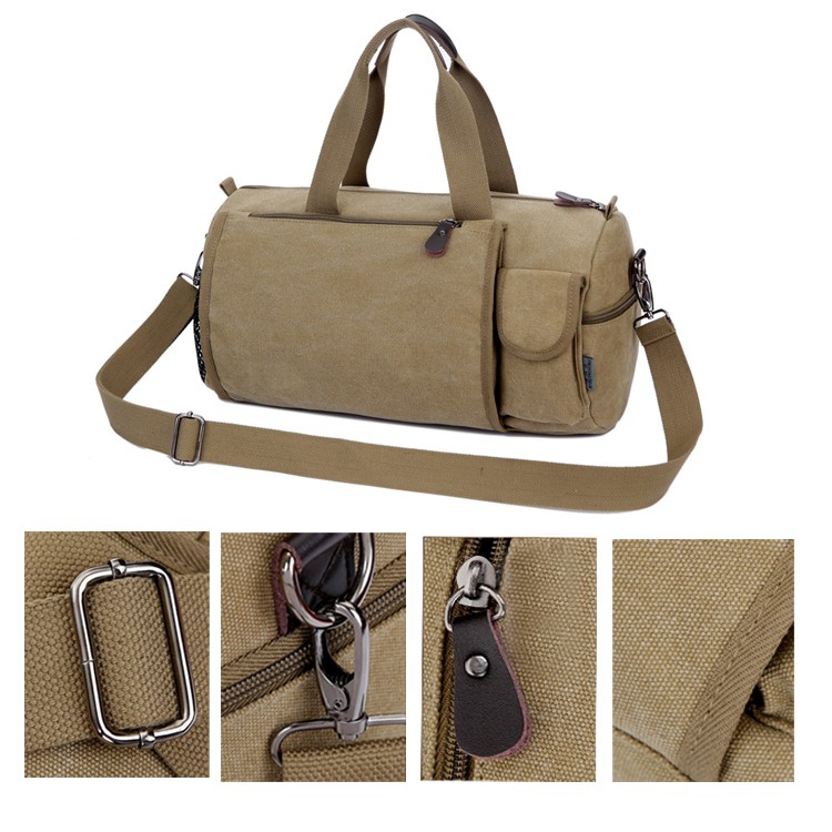 Supplier 2015 Top Sale Customized Cool Canvas Travel Bag
