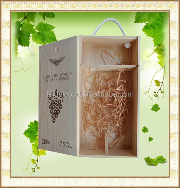 Wholesale wooden wine boxes for sale