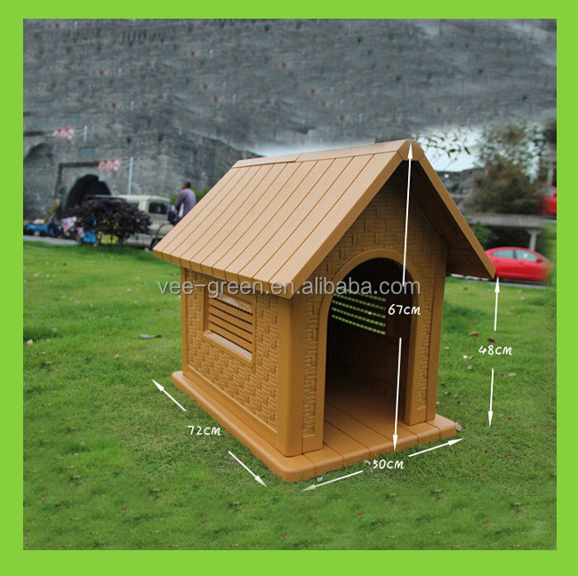 簡単な組み立てプラスチック製犬小屋/plastic犬ケージ/プラスチック製のペットハウス問屋・仕入れ・卸・卸売り