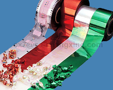 Wrap plastic film jumbo roll for chocolate bar packaging