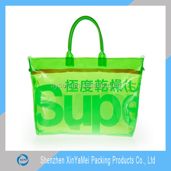 New design PVC waterproof beach bag with nice printing