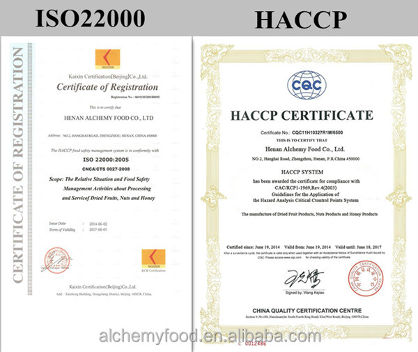 Raw organic macadamia nuts in bulk, with ISO, HACCP, professional supplier