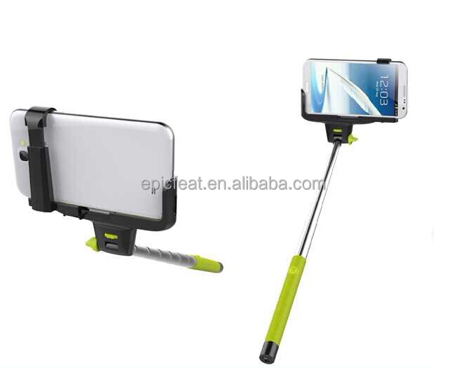 ワイヤレスブルートゥースiphone用一脚、、 伸縮selfieスティック、 ブルートゥース付一脚問屋・仕入れ・卸・卸売り