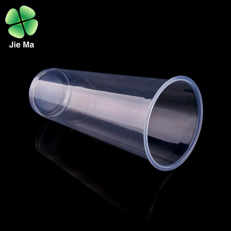 Large Milkshake Cups With Domed Lids And Straws Clear Plastic Tableware