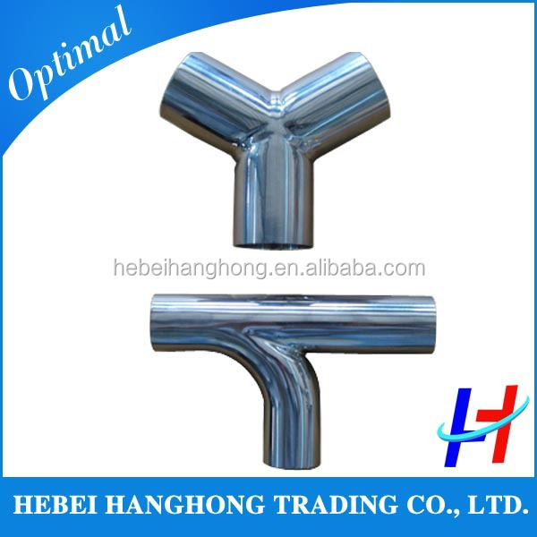steel industry indonesia of pipe Joints Pipe Steel Y Tee Stainless Of For Fitting Chemical