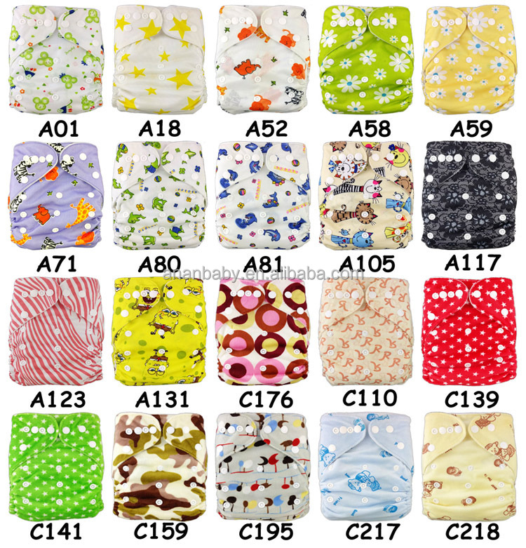 赤ちゃんのおむつ再利用可能な布おむつ2014年/卸売中国布おむつを印刷問屋・仕入れ・卸・卸売り