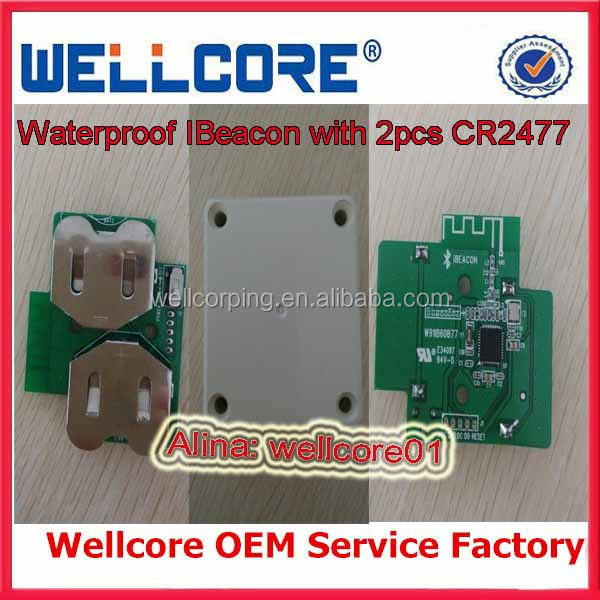 2014年熱い販売の高品質のブルートゥース防水ibeacon4.0ibeaconモジュールブルートゥースと長いバッテリ寿命問屋・仕入れ・卸・卸売り