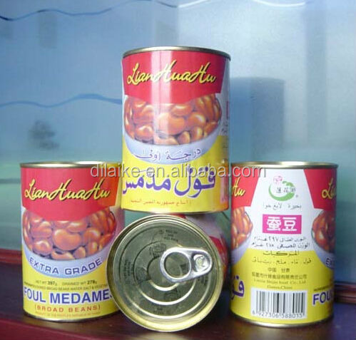 canned broad beans of high quality in China