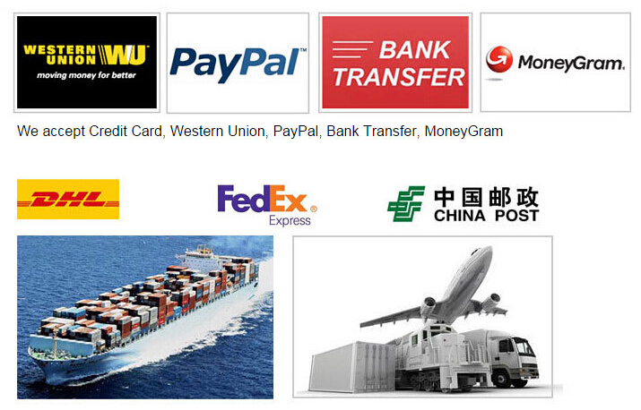 cash western union is also accepted.