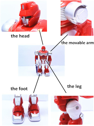 小さなプラスチック製のロボット玩具安いロボットキッドロボット男問屋・仕入れ・卸・卸売り