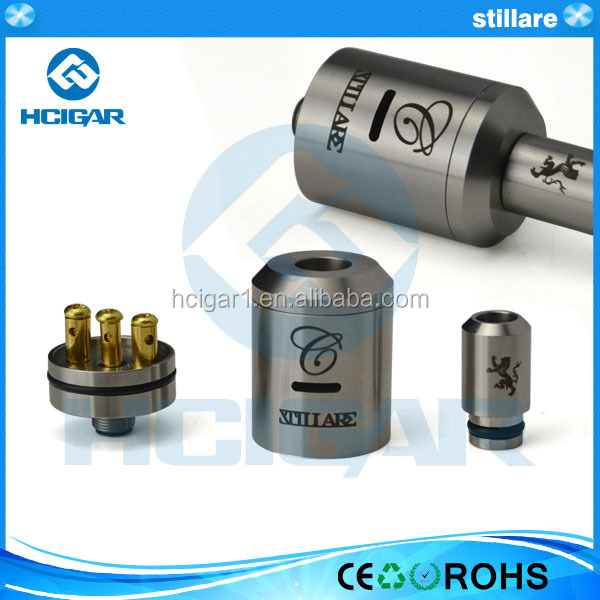 Hcigar high quality 1:1 clone copper stillare rda stillare clone atomizer with factory price