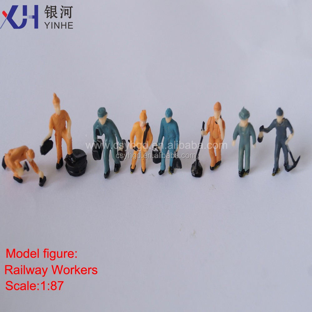 Architectural Scale Model Train Figures Railway Worker For Sale Buy