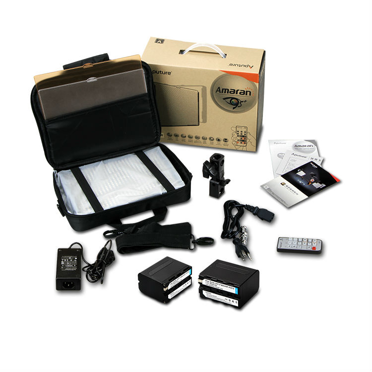Aputureフリッカ- フリーledビデオライトcri95デジタル一眼レフカメラ用リモコン付きdvカムコーダー問屋・仕入れ・卸・卸売り