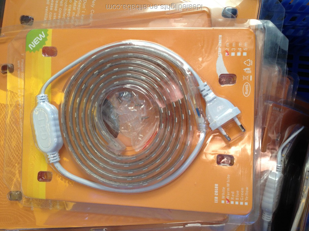5050/2835/3528/5730/3014 110 ボルト/220 ボルト led ストリップ キット ip65仕入れ・メーカー・工場