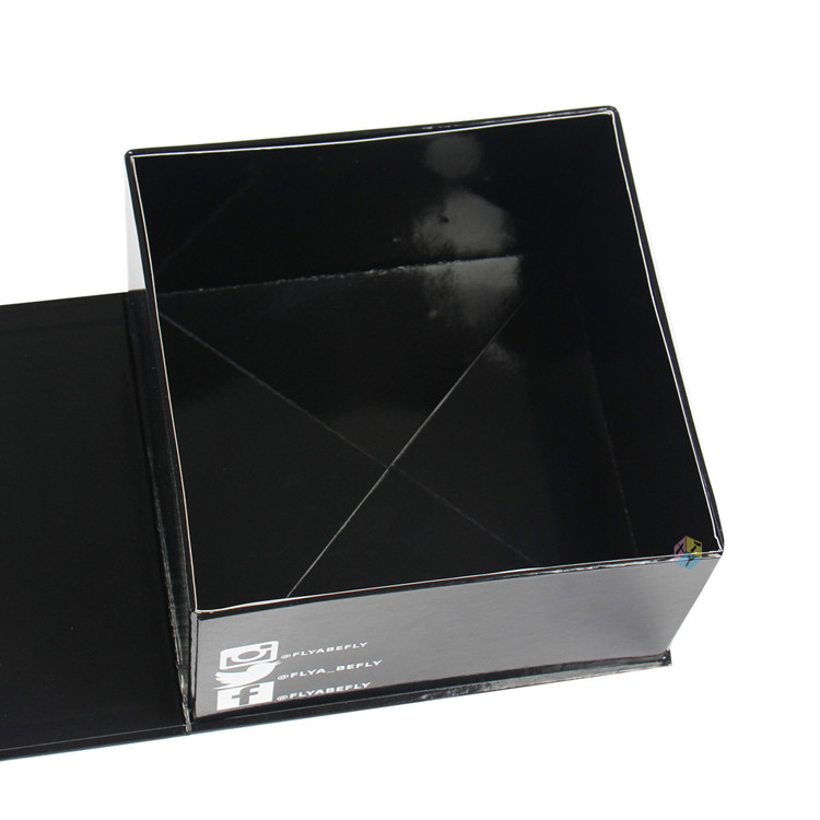 baseball cap packaging handmade matte black gift box